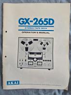 Gebruiksaanwijzingen, Audio, Tv en Foto, Bandrecorders, Ophalen of Verzenden, Bandrecorder