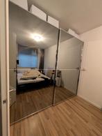 Kledingkast met 2 spiegel schuifdeuren, Huis en Inrichting, Ophalen, Gebruikt, 200 cm of meer, 200 cm of meer