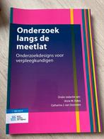 Onderzoek langs de meetlat - Verpleegkundigen, Ophalen of Verzenden, Gamma, Zo goed als nieuw, HBO