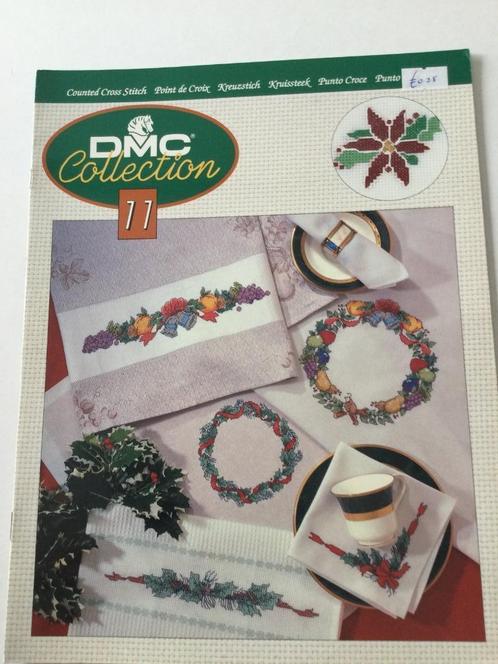 Leaflet DMC Kerst, Hobby en Vrije tijd, Borduren en Borduurmachines, Zo goed als nieuw, Patroon, Handborduren, Ophalen of Verzenden