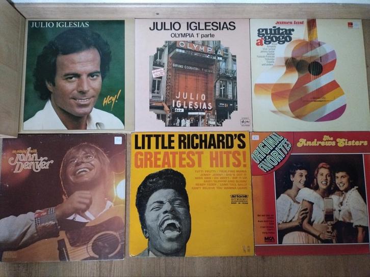 Vintage Vinyl LP Collectie 1,50 per stuk, Cd's en Dvd's, Vinyl | Overige Vinyl, Gebruikt, 12 inch, Ophalen of Verzenden