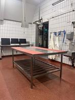 RVS Slagerij Snijtafel - Dubbel, Groot!, Ophalen of Verzenden, Gebruikt, Bakkerij en Slagerij