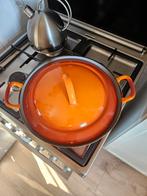 DRU Gietijzeren braadpan 28 cm., Huis en Inrichting, Keuken | Potten en Pannen, Ophalen of Verzenden, Gebruikt, Gietijzer, Koekenpan of Braadpan