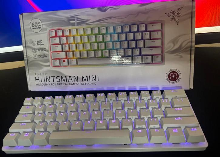 Razer Huntsman Mini toestenbord, Computers en Software, Toetsenborden, Zo goed als nieuw, Qwerty, Bedraad, Gaming toetsenbord