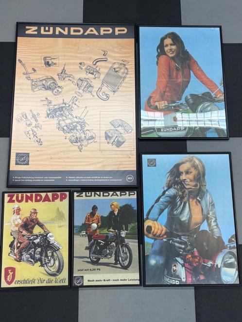Zundapp Reclame, Verzamelen, Merken en Reclamevoorwerpen, Gebruikt, Reclamebord, Ophalen