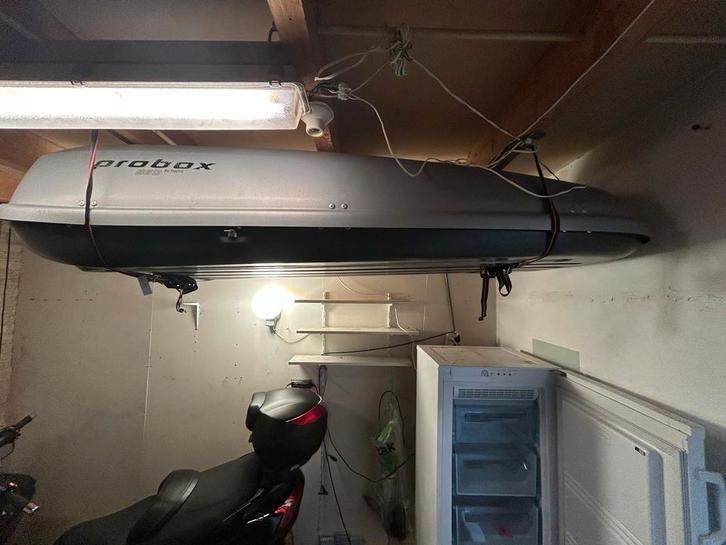 Hapro 560 Dakkoffer met Beugels - Klik & Draai, Auto diversen, Dakkoffers, Gebruikt, Ophalen