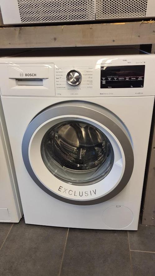 Bosch EcoSilence wasmachine, Witgoed en Apparatuur, Wasmachines, Refurbished, Voorlader, 8 tot 10 kg, Handwasprogramma, Kort programma