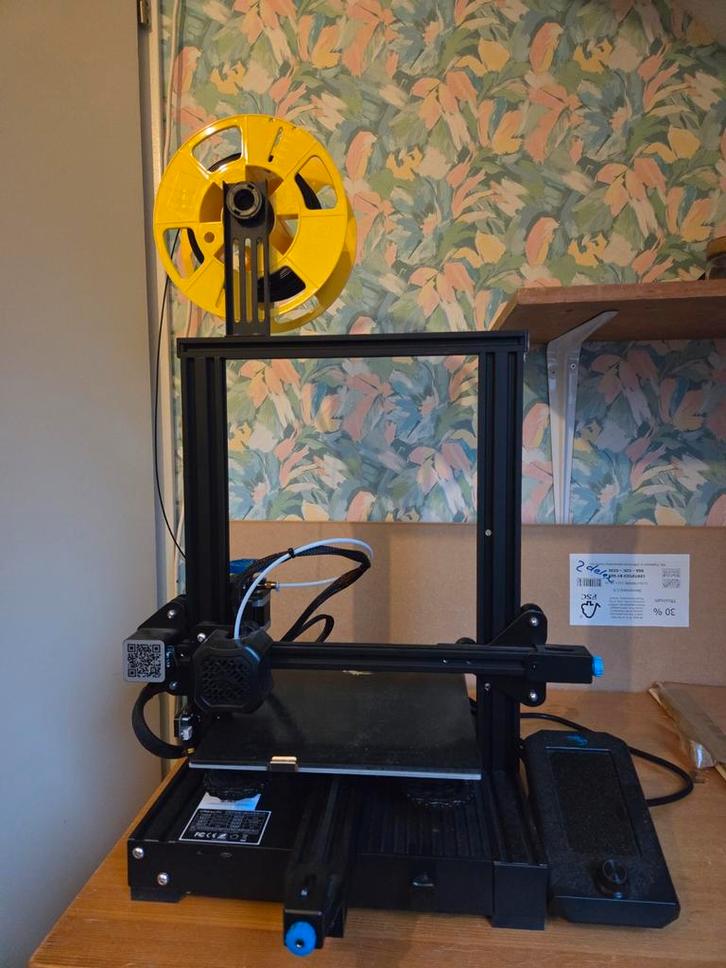 Ender 3 V2 3D Printer - Nieuw Glasbed & Sterke Veren, Computers en Software, 3D Printers, Ophalen