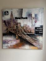 New York Schilderij - Handgeschilderd 80/80, Ophalen