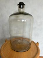 Antieke grote glazen laboratorium fles 20 liter, Antiek en Kunst, Ophalen