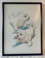 Borduurwerk in lijst, Ophalen of Verzenden, Zo goed als nieuw, Overige typen