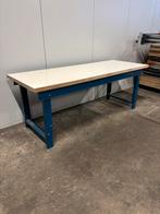 Werkbank stevig / werktafel / paktafel / inpaktafel, Ophalen, Gebruikt, ., 170 cm of meer