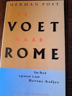 HERMAN POST - TE VOET NAAR ROME (1991), Ophalen of Verzenden, Gelezen, Nederland