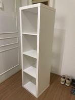 4 vaks Kallax vakkenkast open kast 4x1 wit Ikea, Ophalen, Gebruikt, 100 tot 150 cm, 50 tot 100 cm