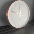 Karlsson wandklok Koper look, Ophalen of Verzenden, Gebruikt, Wandklok