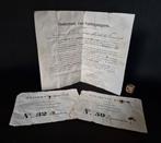 Verlof 1905 en 1907, Ophalen of Verzenden, Landmacht, Nederland