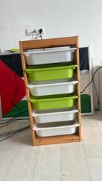 Ikea trofast kast met bakjes, Ophalen, 50 tot 100 cm, Zo goed als nieuw, Minder dan 100 cm