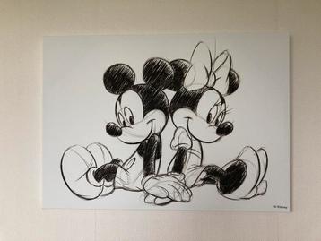 Disney Mickey Minnie canvas schilderijen tekeningen beschikbaar voor biedingen