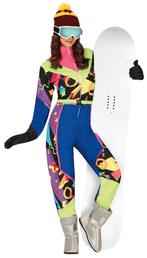 Neon 80s Skipak Dames - Verkleedkleding, Maat 38/40 (M), Carnaval, Nieuw, Ophalen of Verzenden