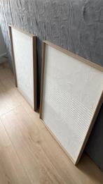 Twee abstracte kunstwerken 50x70, Ophalen