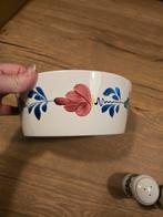 Boerenbont Souffleschaal, Gebruikt, Ophalen of Verzenden, Schaal of Schalen, Aardewerk