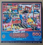 Master Piece puzzel Good Times Diner  ( 550  XL st.), Ophalen of Verzenden, 500 t/m 1500 stukjes, Zo goed als nieuw, Legpuzzel