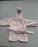 Beige badjas met naam Noud - Funnies, Ophalen of Verzenden, Nieuw, Jongen of Meisje