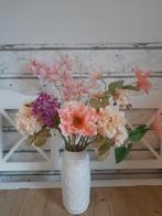 Vaas + diverse kunstbloemen, Huis en Inrichting, Verzenden, Binnen