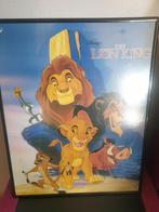 Lion King Posters Disney Ingelijst, Minder dan 50 cm, Gebruikt, Ophalen of Verzenden, Foto of Poster
