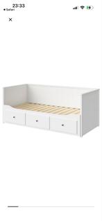 Ikea Hemnes Bed - Wit, Huis en Inrichting, Slaapkamer | Bedden, Ophalen, Wit, Tweepersoons, 80 cm