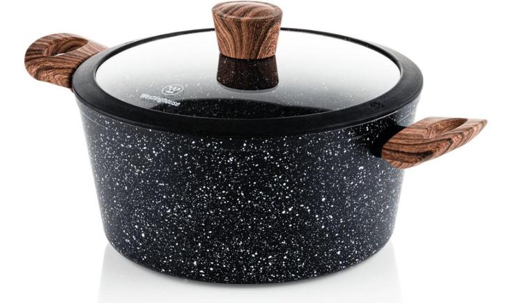 Westinghouse Kookpan/Braadpan Inductie - Ø 28 cm - Black Mar, Huis en Inrichting, Keuken | Potten en Pannen, Zo goed als nieuw