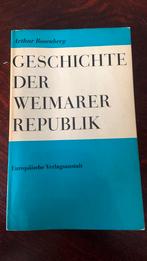 Geschichte der weimarer republik - Arthur Rosenberg, Ophalen of Verzenden