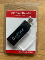 Cf geheugenkaart lezer usb, Ophalen of Verzenden, Nieuw