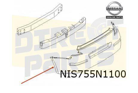 Nissan 350Z achterbumper (te spuiten) Origineel! H5M22CD725, Auto-onderdelen, Carrosserie en Plaatwerk, Bumper, Nissan, Achter
