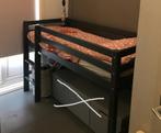 Halfhoogslaper, Huis en Inrichting, Slaapkamer | Stapelbedden en Hoogslapers, Ophalen, Gebruikt, Eenpersoons, Minder dan 160 cm