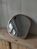 Goude spiegel, Huis en Inrichting, Ophalen, Minder dan 50 cm, Rond, Zo goed als nieuw