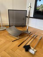 open haard set, Huis en Inrichting, Ophalen, Zo goed als nieuw, Inbouwhaard, Houthaard