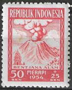 Indonesie 1954 - Yvert 76 - Vulkaanuitbarsting Merapi (PF), Verzenden, Postfris, Zuidoost-Azië