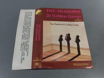 THE SHADOWS - 20 GOLDEN GREATS (CASSETTEBANDJE_ beschikbaar voor biedingen