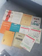 11 prachtige pianoboeken met klassieke muziek, Muziek en Instrumenten, Bladmuziek, Klassiek, Ophalen of Verzenden, Zo goed als nieuw