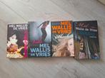 4 Mel Wallis de Vries boeken, Boeken, Detectives, Gelezen, Mel Wallis de Vries, Ophalen of Verzenden