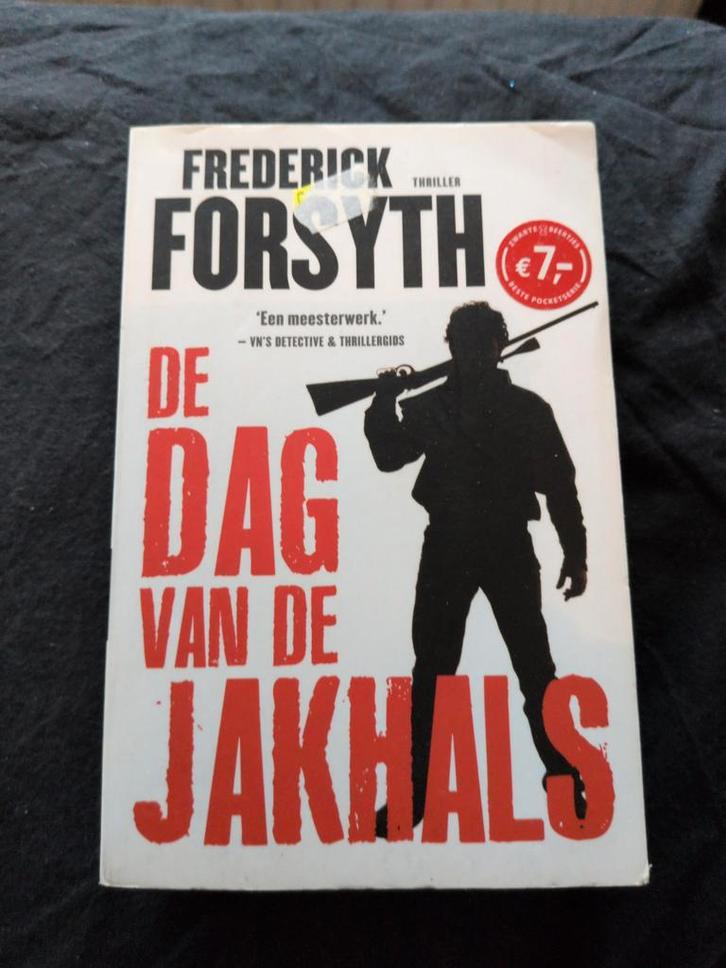 De Dag van de Jakhals - Frederick Forsyth, Boeken, Thrillers, Gelezen, Nederland, Ophalen of Verzenden