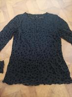 Hema doorzichtige top met lange mouwen maat M, Maat 38/40 (M), Zwart, Ophalen of Verzenden, Zo goed als nieuw