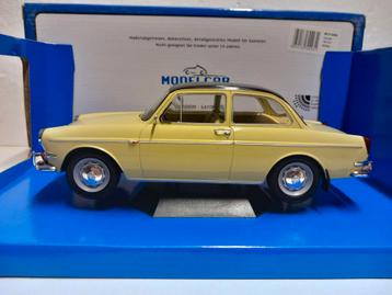 Volkswagen 1500 sedan zachtgeel Mcg 1:18 KRD beschikbaar voor biedingen