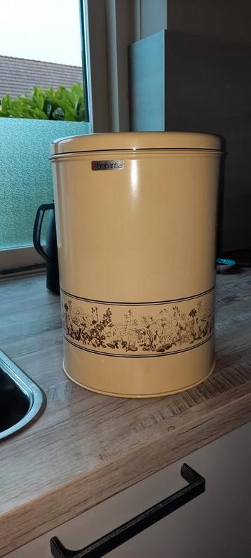 Groot blik brabantia retro 