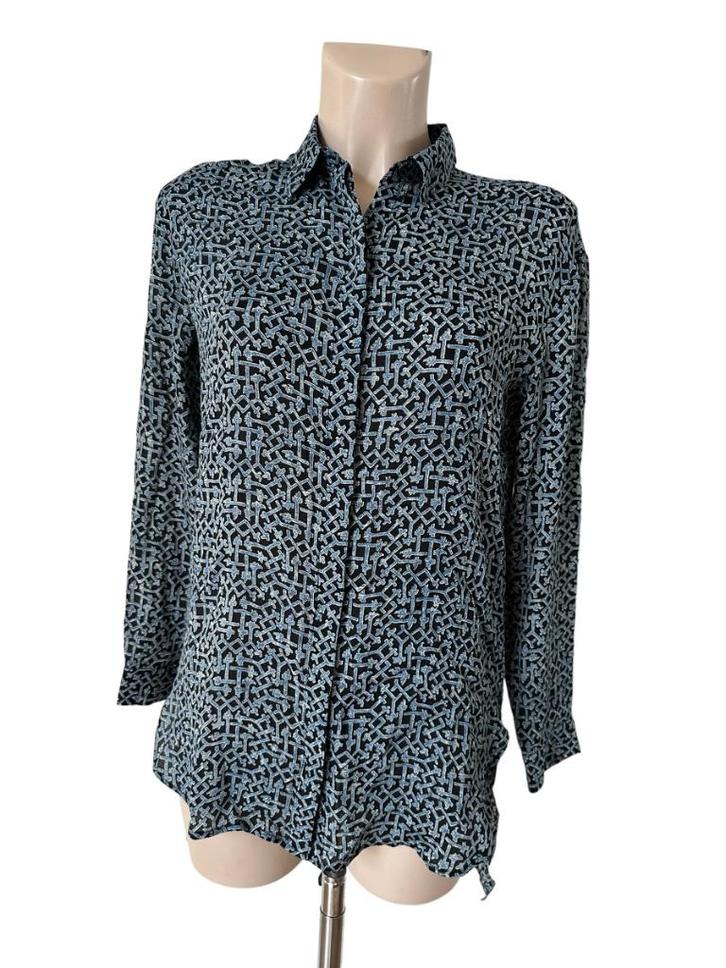 Sacks's blouse S, Kleding | Dames, Blouses en Tunieken, Zo goed als nieuw, Maat 36 (S), Zwart, Ophalen of Verzenden