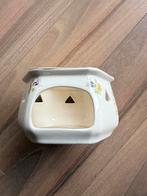 Vintage Mosa Maastricht Theelicht Plateel, Overige materialen, Wit, Ophalen of Verzenden, Zo goed als nieuw