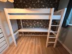 Witte Petite Amelie hoogslaper met bureau 200x90, Ophalen, Zo goed als nieuw, Hoogslaper