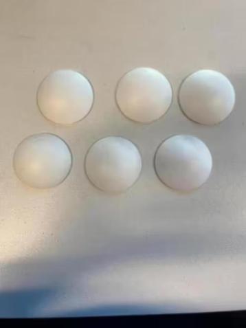 NIEUW! Deurstopper 5 stuks wit kunststof plakstrip €4,99 beschikbaar voor biedingen