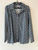 Studio anneloes poppy flower blouse L indigo/ice blue, Kleding | Dames, Blouses en Tunieken, Blauw, Maat 42/44 (L), Ophalen of Verzenden